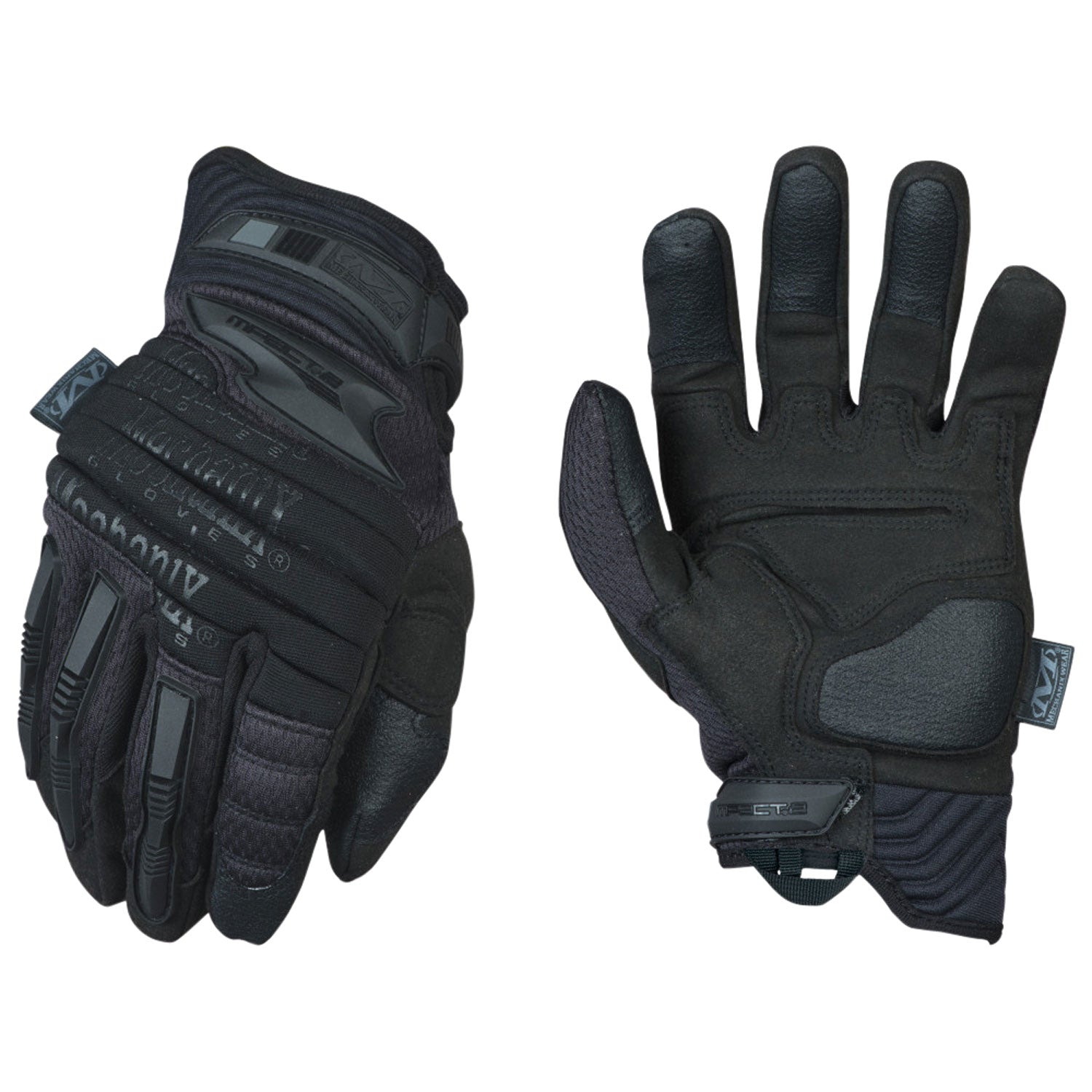 Mechanix Wear M-Pact 2 Covert Black Armortex Impact Gloves Large (MP255010)