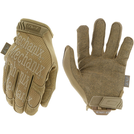 Mechanix Wear Original Coyote Synthetic Leather Gloves Large Velcro (MG72010)