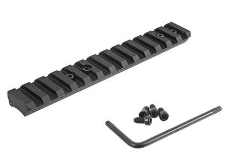 Ruger American Rimfire 0 MOA Picatinny Scope Base Rail Black Aluminum