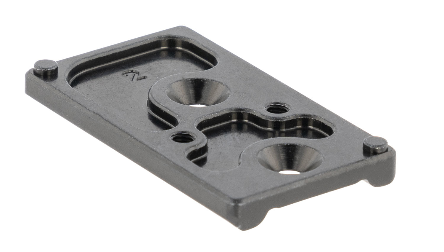 Ruger 90722 Optic Adapter Plate Aircraft Aluminum Matte Black for Ruger-57 Pistol
