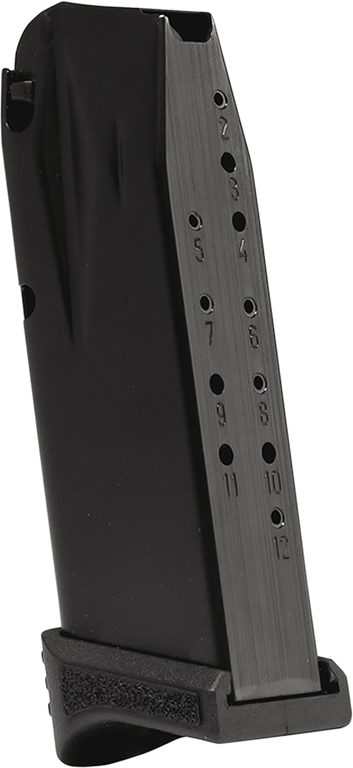 Canik MA902 12rd 9mm Luger Black Metal Pistol Mag for TP9 Elite SC Finger Rest Floorplate