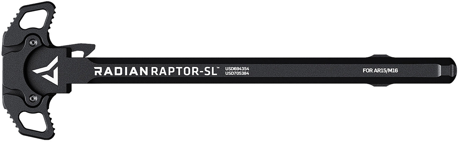 Radian Raptor SL Slim Line Ambidextrous Charging Handle Black AR-15/M16 Platform