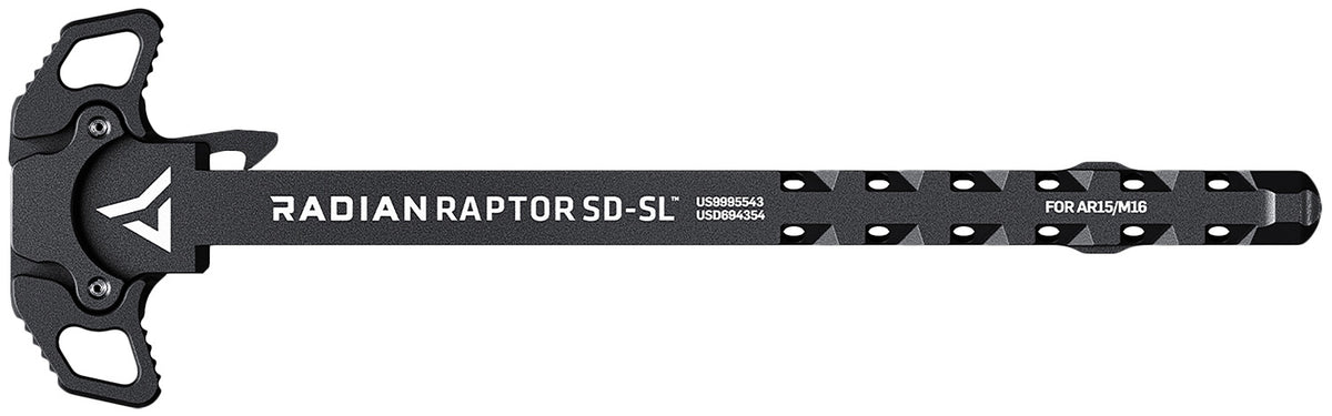 Radian Raptor SD-SL Slim Line Suppressor-Optimized Ambi Charging Handle Black AR-15