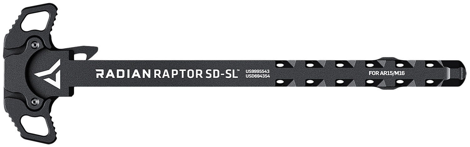 Radian Raptor SD-SL Slim Line Suppressor-Optimized Ambi Charging Handle Black AR-15