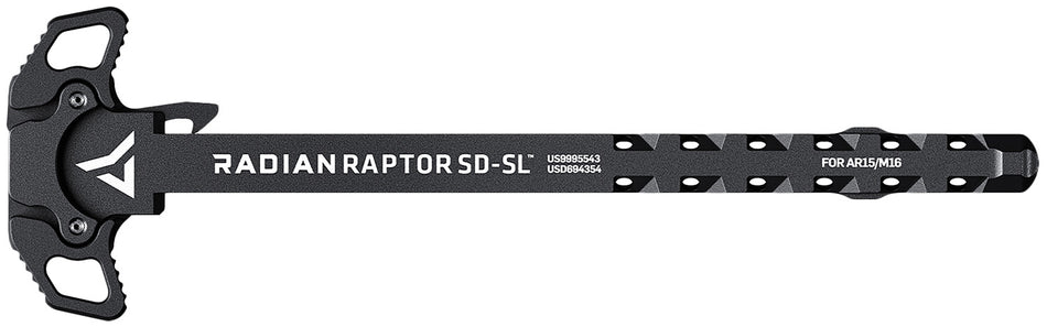 Radian Raptor SD-SL Slim Line Suppressor-Optimized Ambi Charging Handle Black AR-15