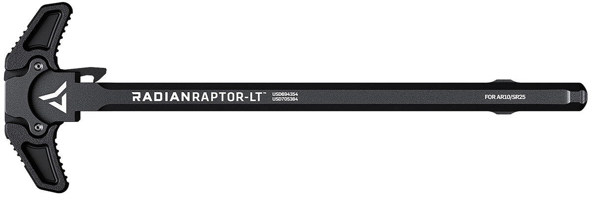 Radian Raptor LT Black Lightweight Ambidextrous Charging Handle for AR-10/SR-25