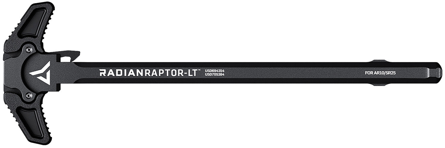 Radian Raptor LT Black Lightweight Ambidextrous Charging Handle for AR-10/SR-25