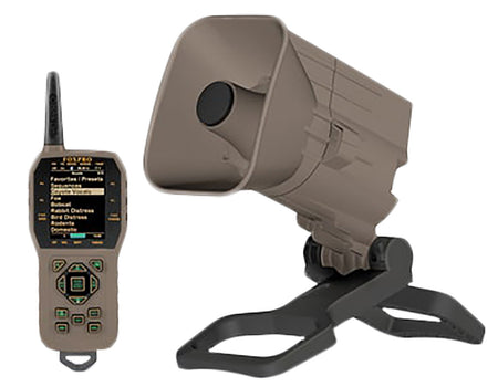 FOXPRO X24 Compact Electronic Predator Call, 100 Sounds, Tan ABS
