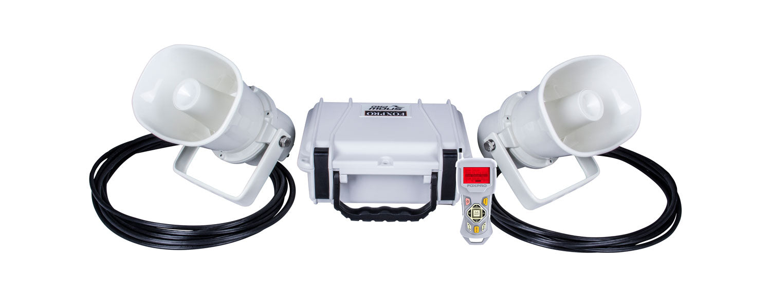 FOXPRO SNOWPRO Electronic Caller with 75 Sounds, White ABS Polymer
