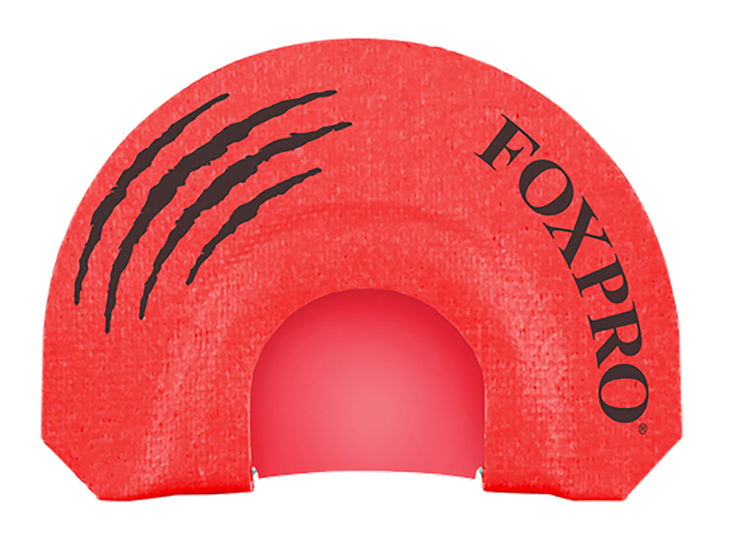 FOXPRO Top Gun Split-Cut Three Reed Coyote Mouth Call, Red