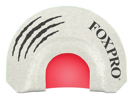 FOXPRO Smokin Gun Two Reed Coyote Vocalization Mouth Call, White