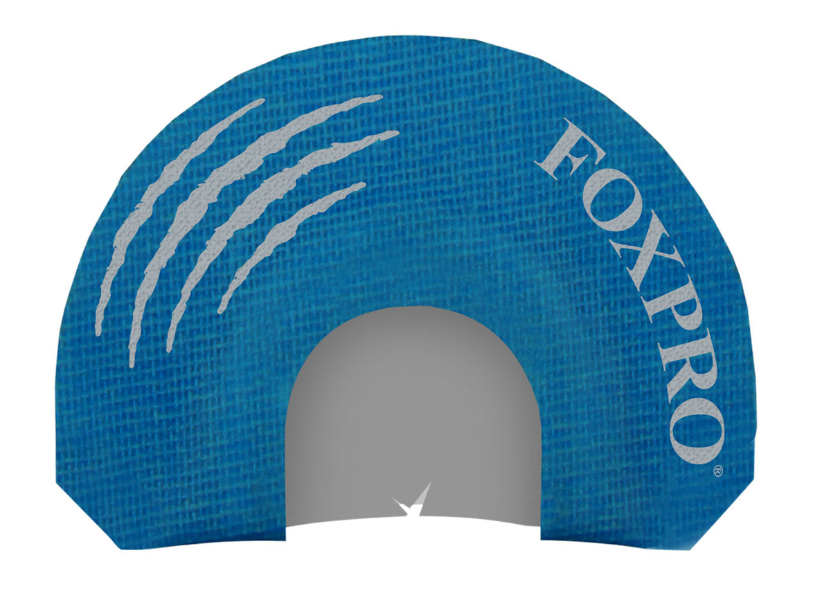 FOXPRO Coyote Pup Three Reed Mouth Call for Coyote Hunting, Blue