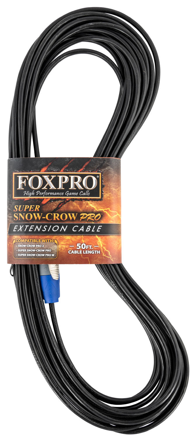 Foxpro 50ft Black Speaker Extension Cable for Super Snow Crow Pro