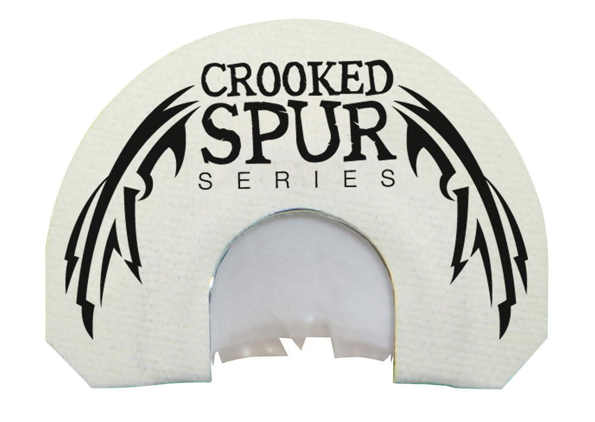 Foxpro Crooked Spur Slash Mouth Call - Triple Reed Turkey Diaphragm, White