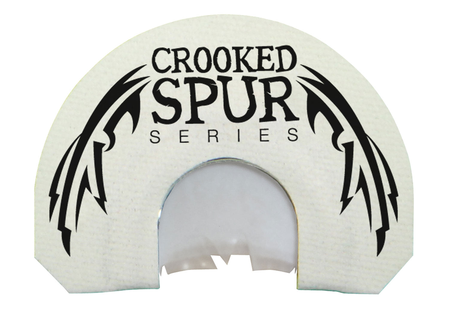 Foxpro Crooked Spur Slash Mouth Call - Triple Reed Turkey Diaphragm, White