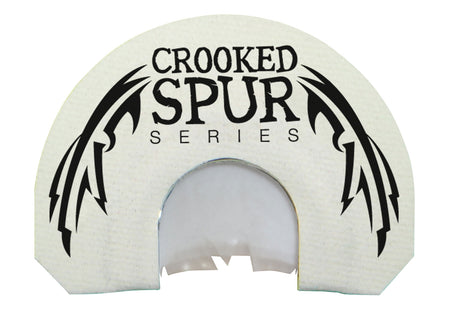 Foxpro Crooked Spur Slash Mouth Call - Triple Reed Turkey Diaphragm, White