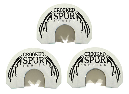 Foxpro Ghost Spur Combo Mouth Call - Triple Reed Turkey Diaphragm, Crooked Spur Series
