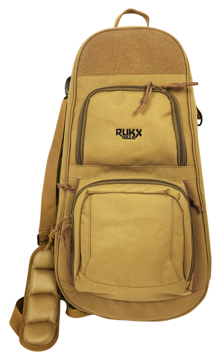 Rukx Gear Discrete AR-Pistol Carry Backpack Tan 600D Polyester