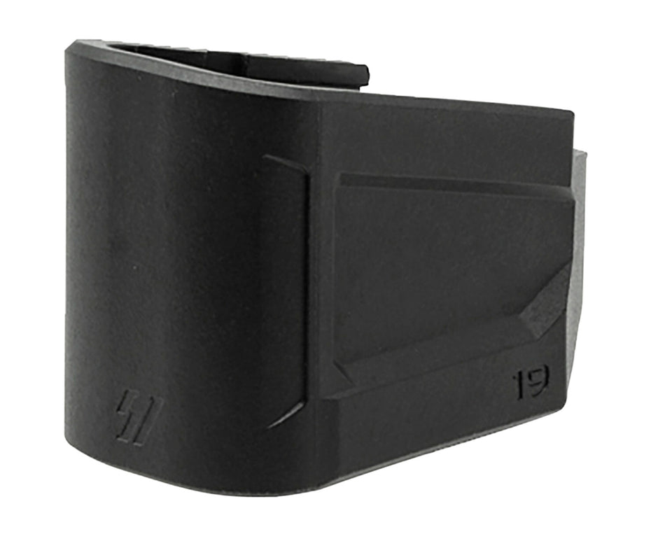 Strike Industries Glock 19 Extended Magazine Plate +5rd 9mm Luger Black Polymer