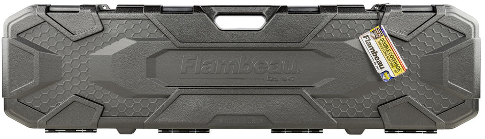 Flambeau 5013SN Double Coverage 50" Black Polymer Hard Case for Scoped Rifle or Shotgun