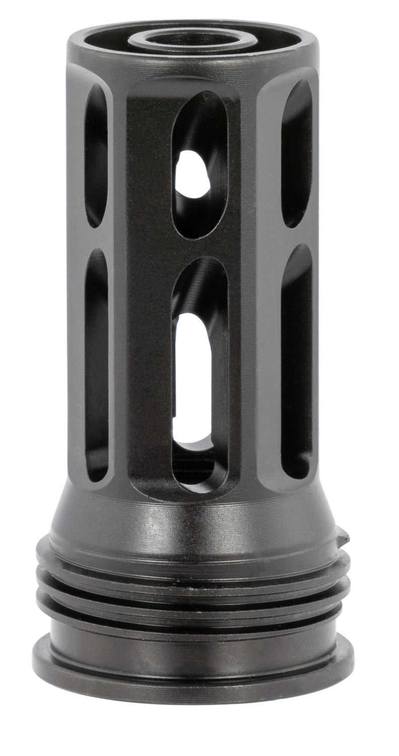 Huxwrx OSS QD 762 Flash Hider & Suppressor Mount Black 5/8-24 30 Cal