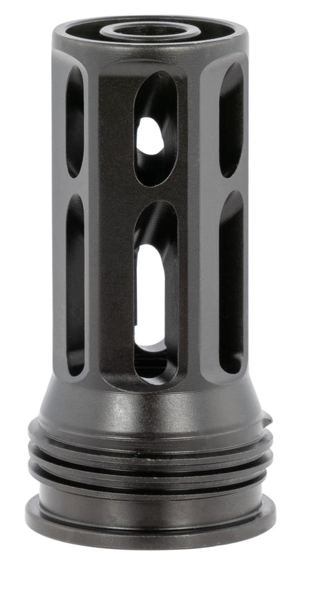 Huxwrx OSS QD 762 Flash Hider & Suppressor Mount Black 5/8-24 30 Cal