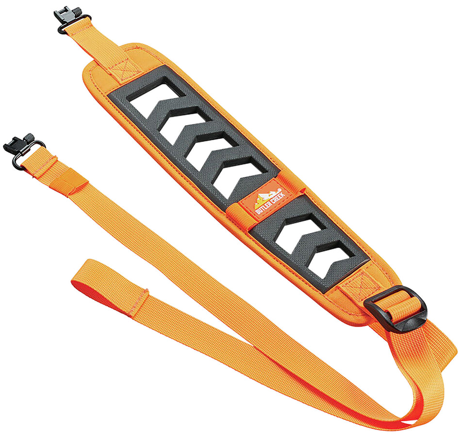 Butler Creek 190036 Blaze Orange Foam Featherlight Adjustable Rifle Sling