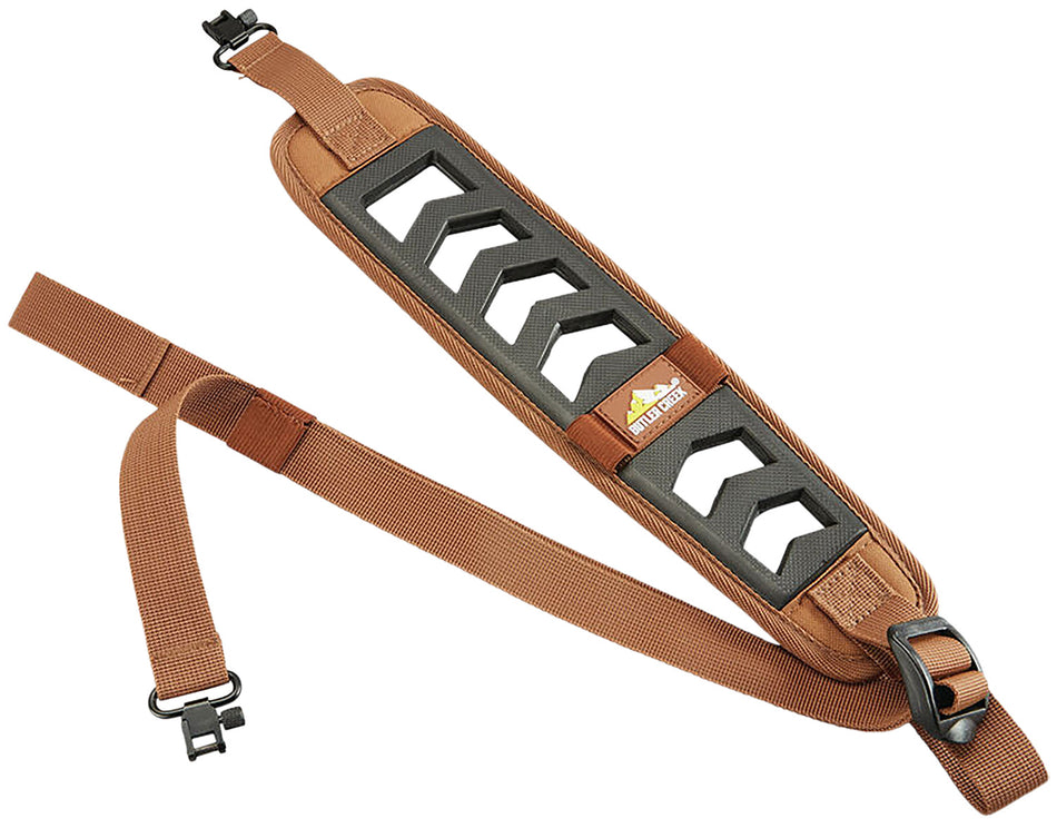 Butler Creek 190031 Brown/Black Foam Featherlight Adjustable Rifle Sling