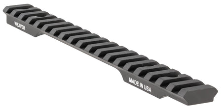 Weaver Mounts 99465 Extended Picatinny Base Black Aluminum Fits Savage 110 Long Action 0 MOA