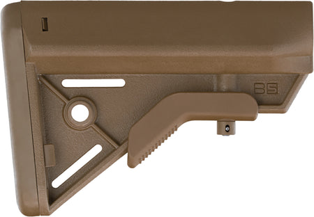 B5 Systems Bravo Coyote Brown Synthetic Buttstock for AR Mil-Spec Extension