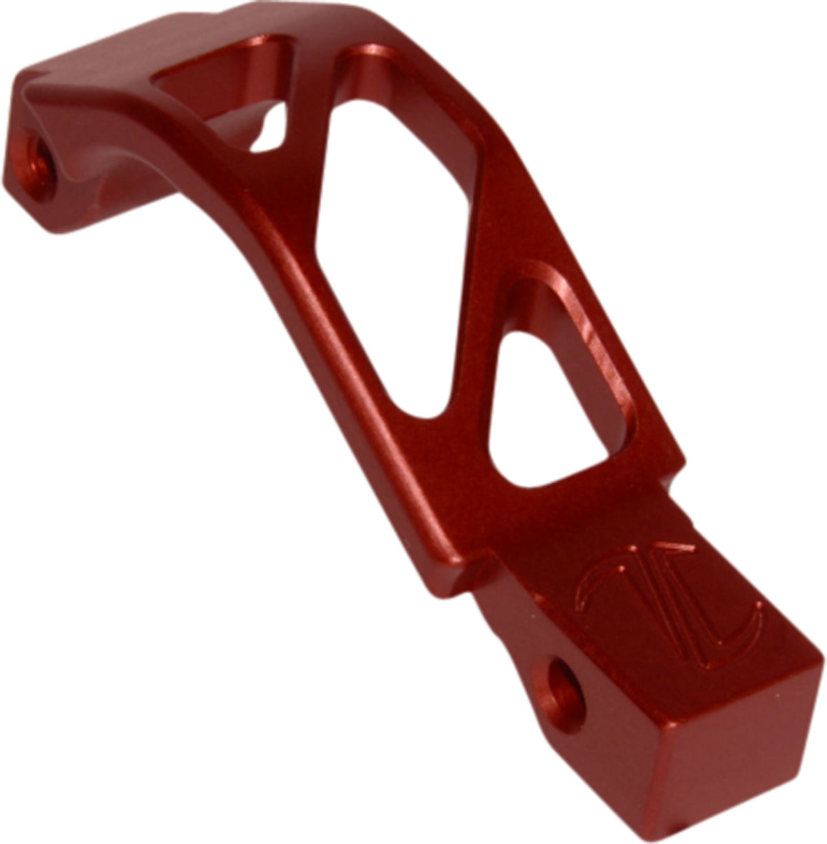 Timber Creek Outdoors AR Platform Oversized Trigger Guard Drop-In Red Anodized Billet Aluminum