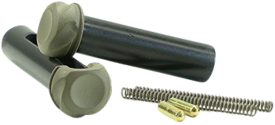 Timber Creek Outdoors AR Platform Drop-In Takedown Pin Set FDE Aluminum for Mil-Spec Lowers