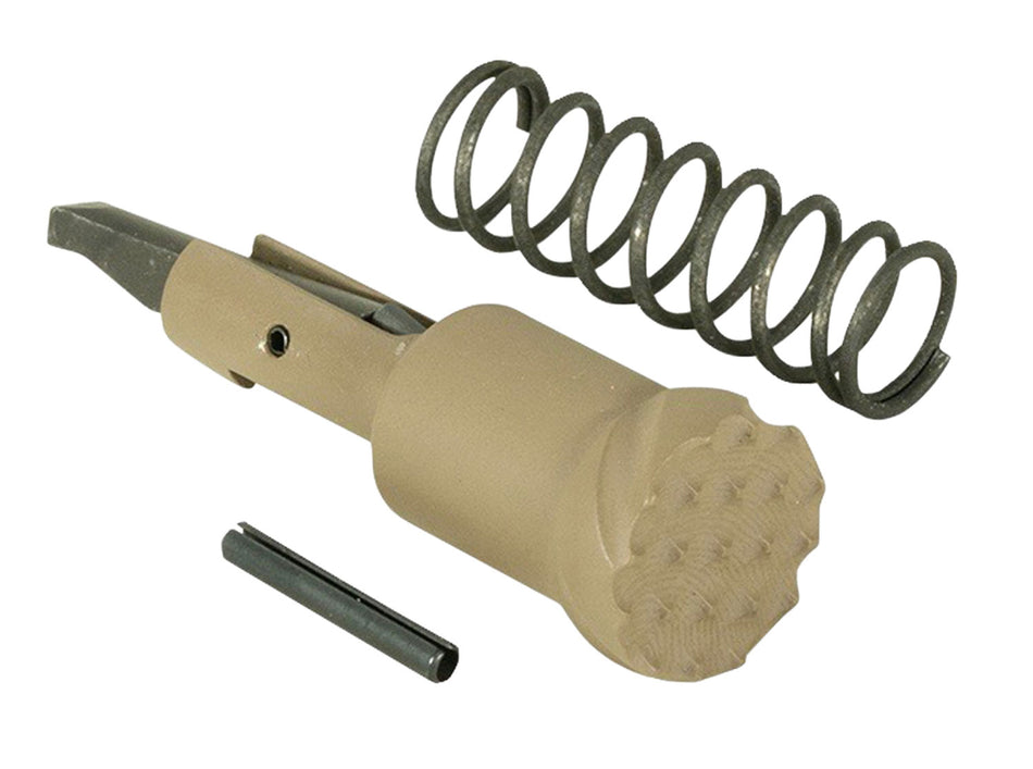 Timber Creek Outdoors AR-15/AR-10 Forward Assist Drop-In Replacement FDE Cerakote Aluminum
