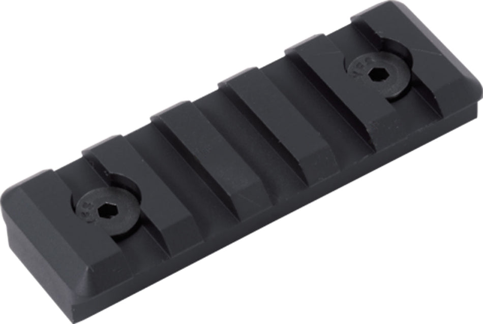 Timber Creek Outdoors M-LOK Compatible 5 Slot Picatinny Rail Black Anodized Billet Aluminum