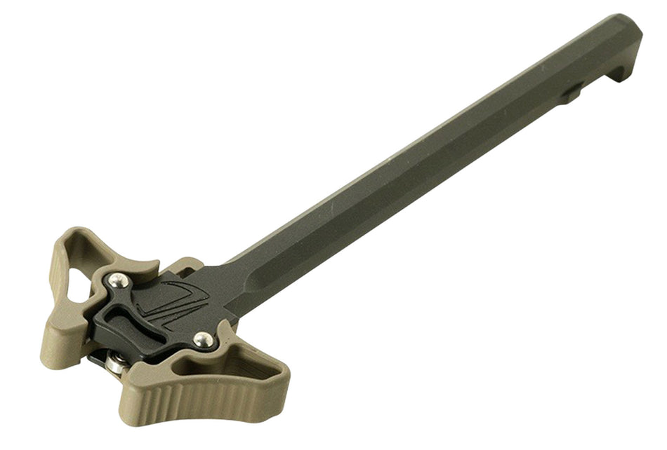 Timber Creek Outdoors EMAMBICHFDE Enforcer Mini Ambi Charging Handle AR FDE Cerakote Aluminum