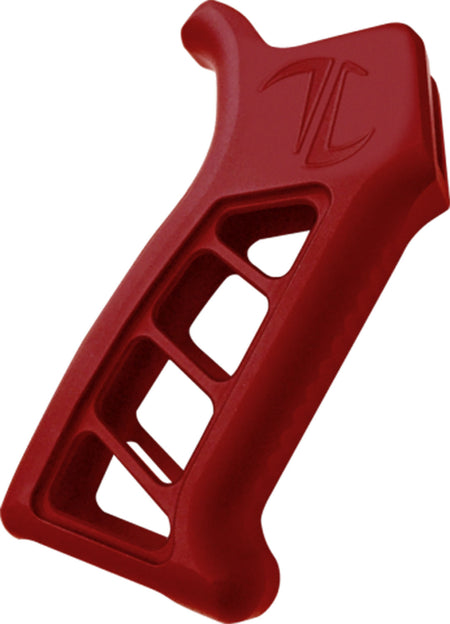 Timber Creek EARPGR Enforcer Aluminum AR Pistol Grip Red Anodized with Clear Cerakote