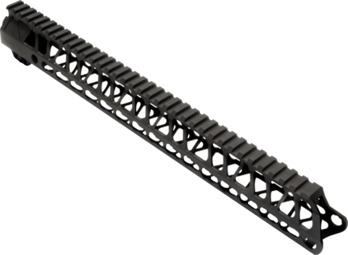 Timber Creek Enforcer 15" M-LOK/Picatinny Handguard for AR-15, Black Hardcoat Anodized Aluminum