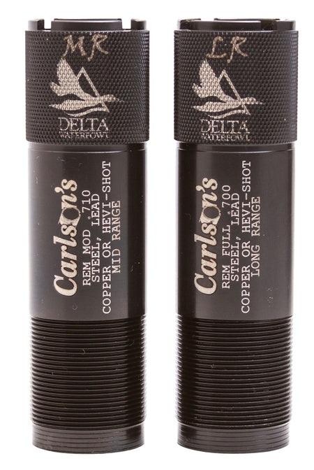 Carlson's 07260 Delta Waterfowl Remington Rem Choke 12 Gauge Mid/Long Range Knurled 17-4 SS Choke Tube