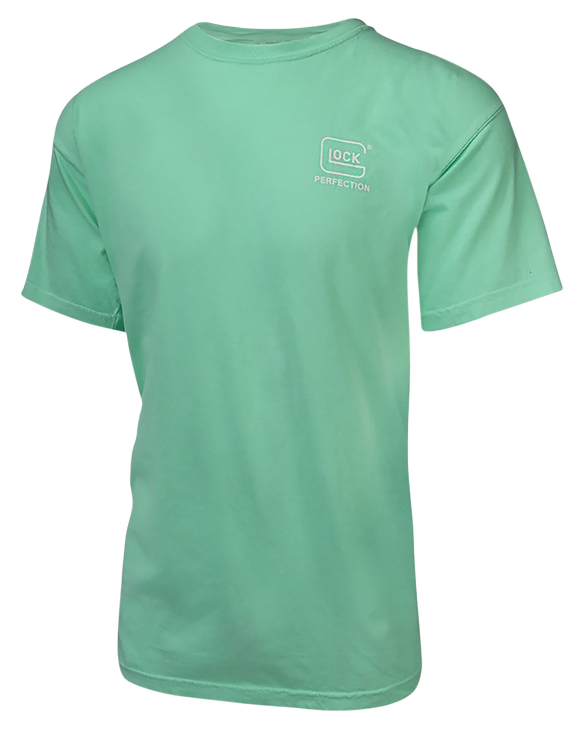 Glock AA75138 Crossover to Confidence Turquoise Cotton Tee Medium