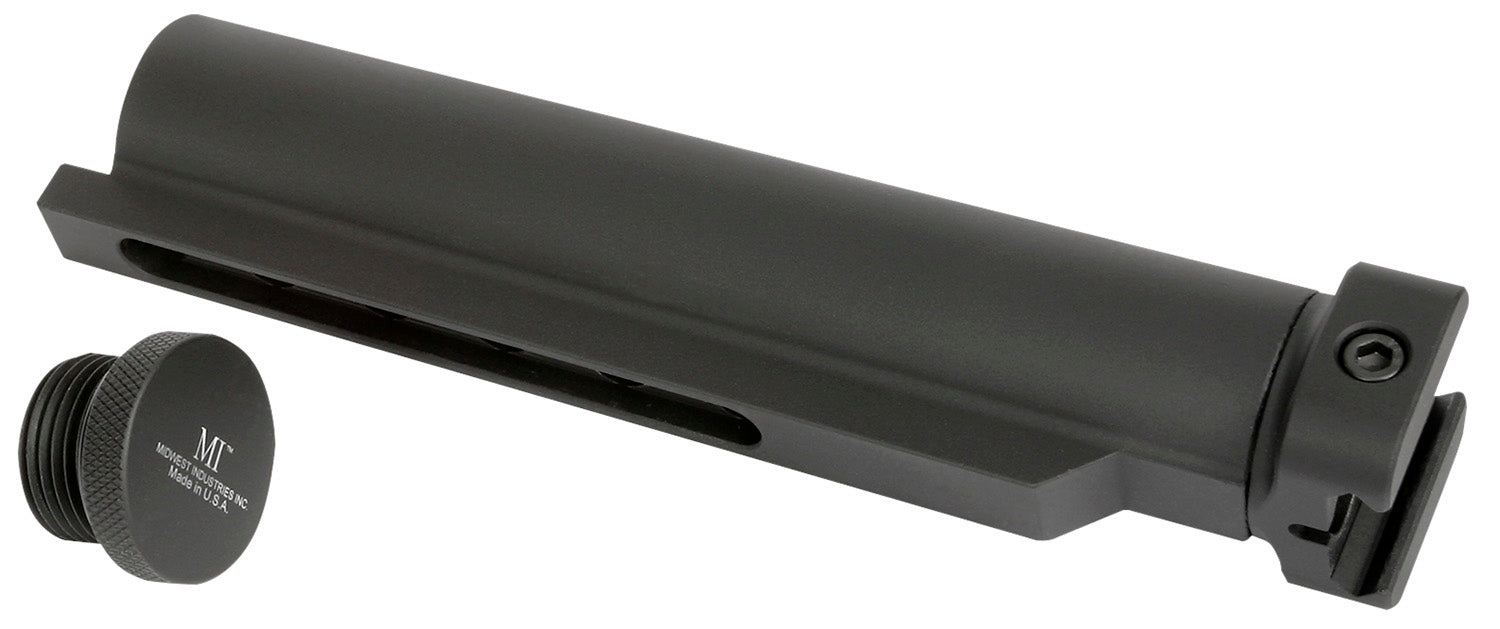 Midwest Industries MISTAP AR-Platform Stock Tube Adaptor Black Anodized Aluminum 6-Position Picatinny