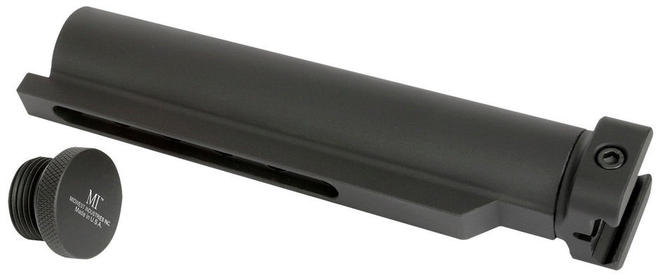 Midwest Industries MISTAP AR-Platform Stock Tube Adaptor Black Anodized Aluminum 6-Position Picatinny