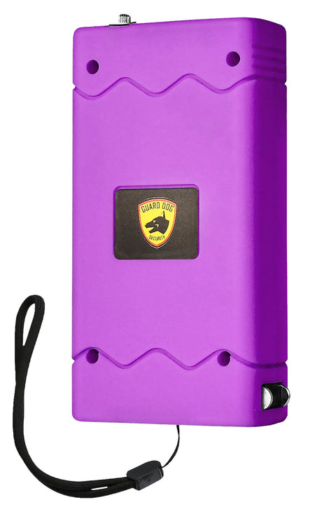 Guard Dog SDGDDHVPR Disabler Purple Rubber Stun Gun with Built-In Light
