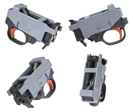 Ruger BX-Trigger Drop-In Assembly for 10/22 Rifles & 22 Charger Pistols, 2.75 lbs, Red Configuration