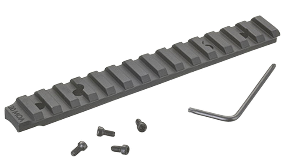 Ruger American Rifle Short Action 20 MOA Picatinny Scope Base Rail Black Aluminum