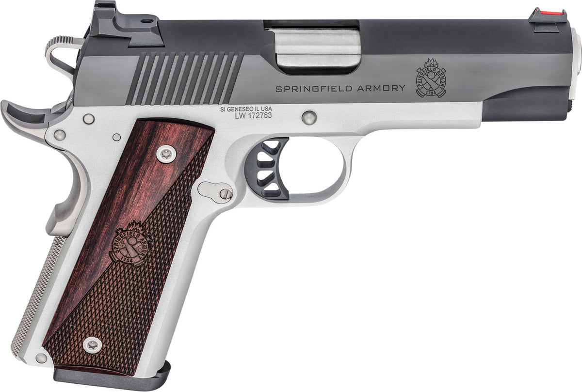 Springfield Armory PX9118L 1911 Ronin .45 ACP Pistol, 8+1 Capacity, 4.25" Stainless Match Barrel, Cerakote Frame with Beavertail