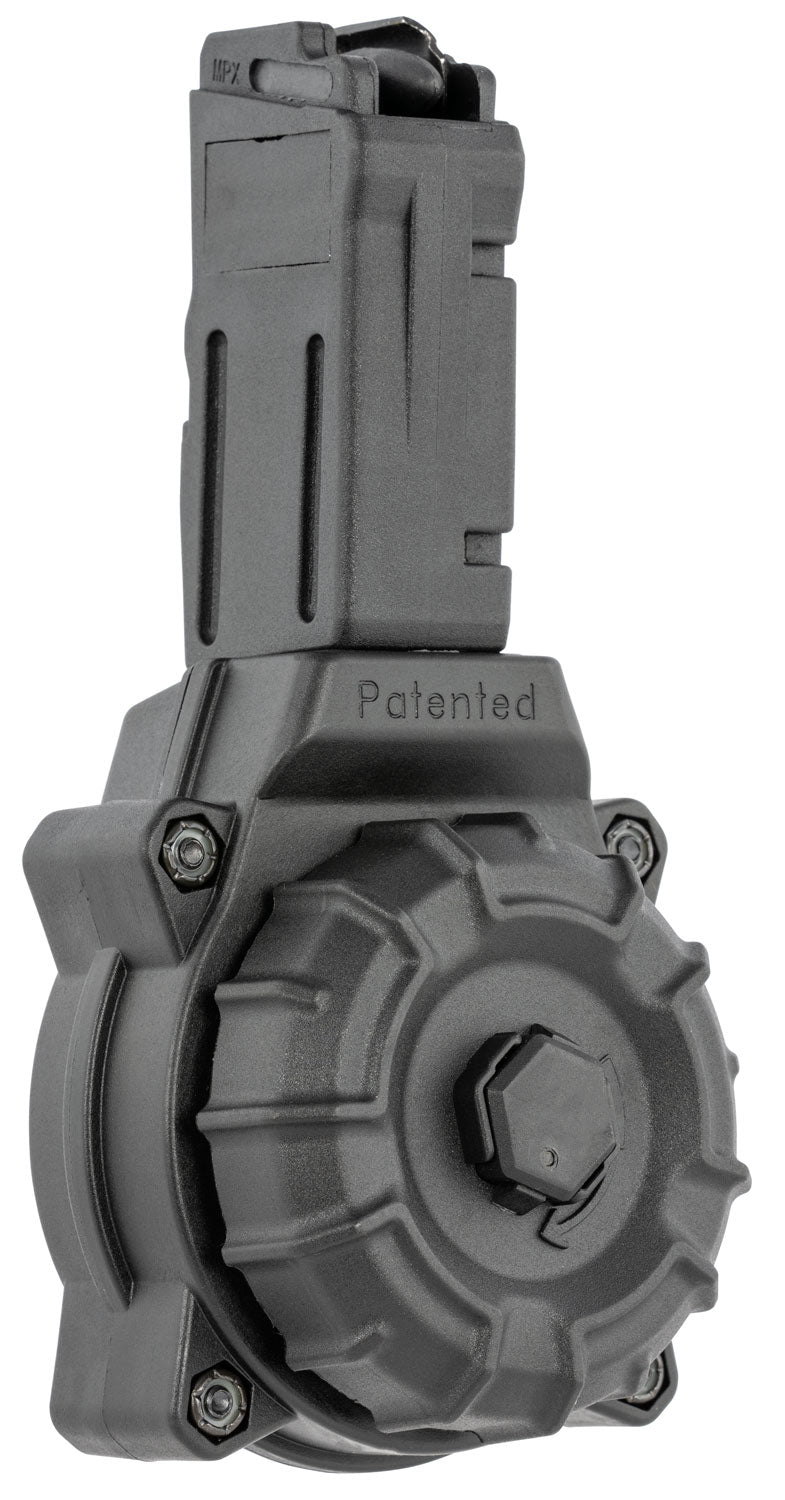ProMag DRMA36 Standard 30-Round Drum 9mm Luger Compatible with Sig Sauer MPX Black Polymer