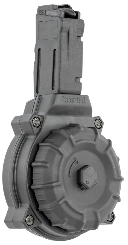 ProMag DRMA21 Standard 50-Round Drum 9mm Luger Compatible with Sig Sauer MPX Black Polymer