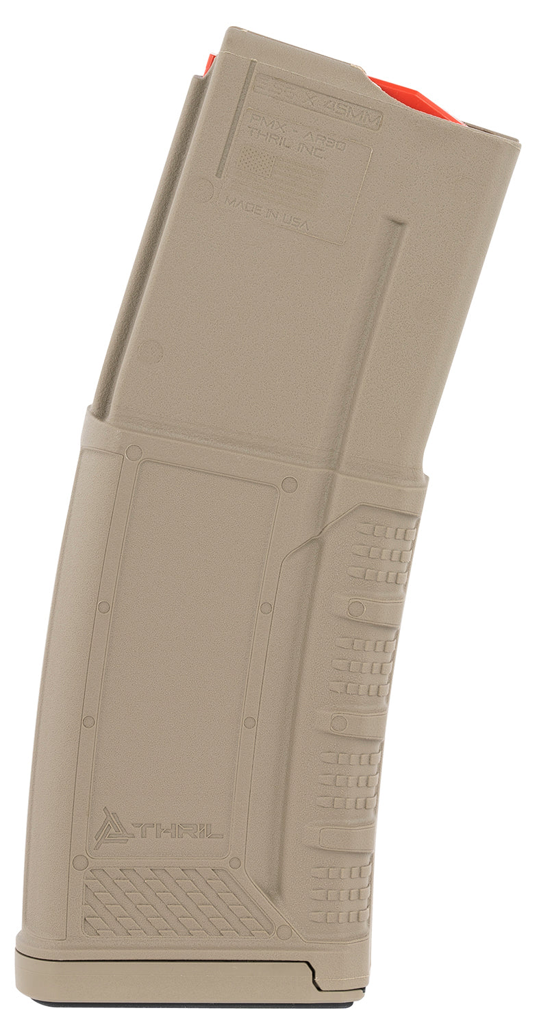 THRiL PMX AR-15/M4 30rd 5.56x45mm Flat Dark Earth Polymer Rifle Magazine