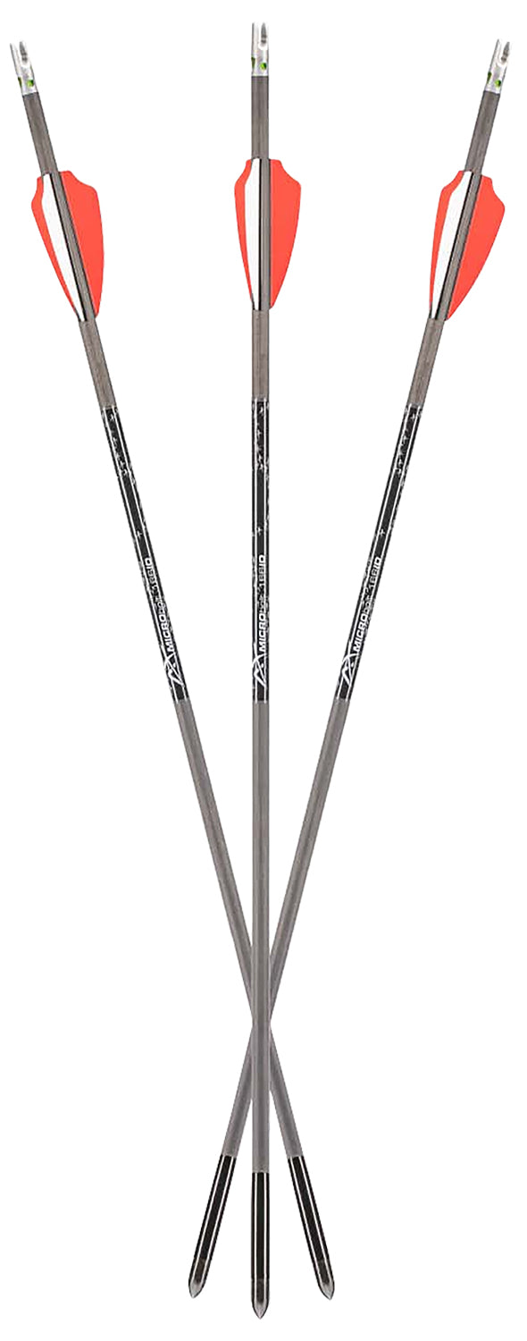 Axe Crossbows AX405 .166 Micro-Diameter Combo Bolts Lighted Nocks Black/Red/White 3 Pack