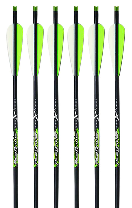 Carbon Express PileDriver Crossbolt 20" Green Carbon Fiber 6-Pack 52140